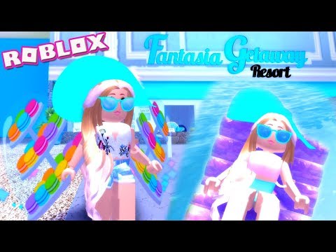 Vacation Shopping Roblox Royale High Fantasia Getaway Resort Youtube - fun beach vacation gone wrong because of this roblox