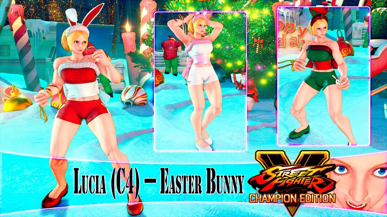 STREET FIGHTER V - MODS - LUCIA *EASTER BUNNY* (PC ONLY)