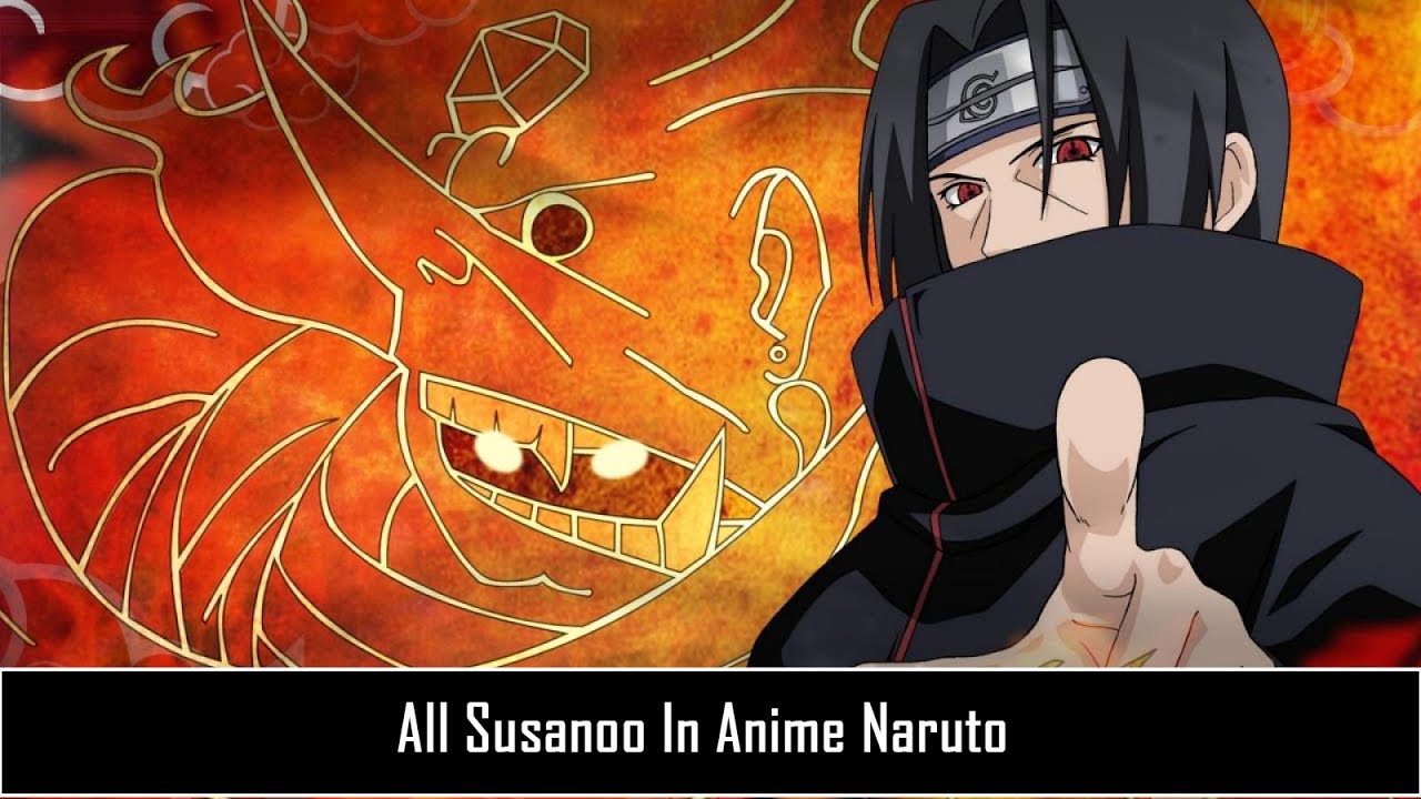 All Susanoo In Anime Naruto Youtube