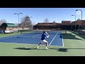 College tennis without points adrien guibert france