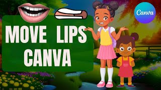 Creating Lip-Sync 👄 with Canva ANIMATION - 2 Methods screenshot 4