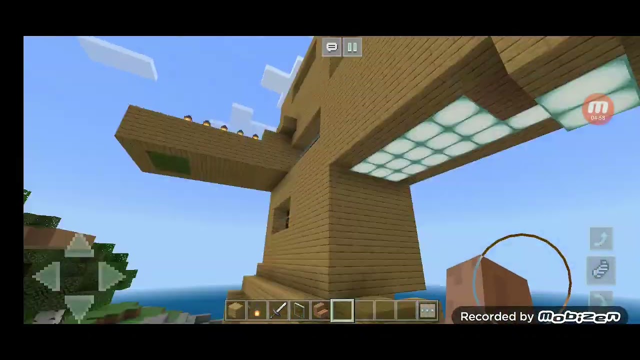 main minecraft sambil pake aplikasi mobizen kamera 📷 - YouTube