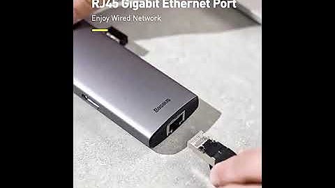 Hub chuyển đa năng 8 in 1 Baseus Metal Gleam Series Multifunctional Docking Station