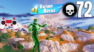 72 Elimination Solo Vs Squads Gameplay Wins Fortnite Chapter 5 Season 2 Ps4 Controller
