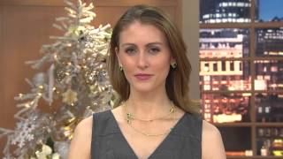 Judith Ripka Eclipse Stering & 14K Clad Green Doublet Ring with Jill Bauer