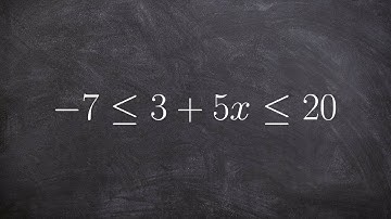 Learning how to solve an compound inequality in two different ways