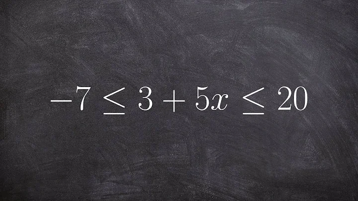 Learning how to solve an compound inequality in two different ways