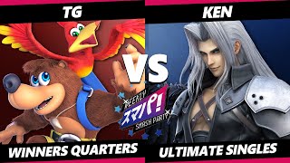 Sumapa 86 - TG (Banjo Kazooie) Vs. KEN (Sonic, Sephiroth) Smash Ultimate - SSBU