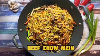 Beef Chow Mein | How To Make | Your Halal Kitchen |