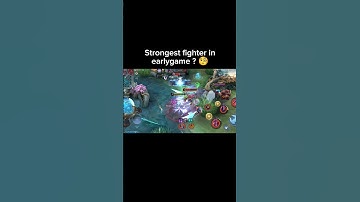Strongest fighter in earlygame ? 🧐 #mlbb #dyrroth