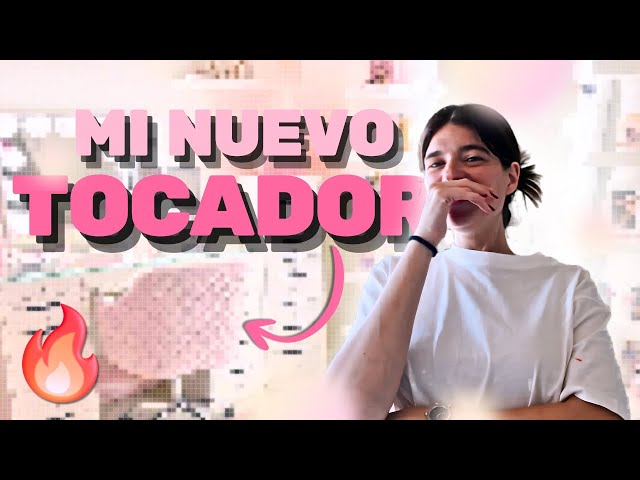 MI NUEVO TOCADOR! MONTANDO Y ORDENANDO TODO MI SKINCARE Y MAKEUP! TENGO MILES DE PRODUCTOS! 🫠😭