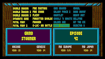 Arcade Games Vs Sega Genesis - Grind Stormer