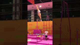 the hardest high bar Routine possible !: | repost by JACKYSAGAR #viralshort #gymnast #shots