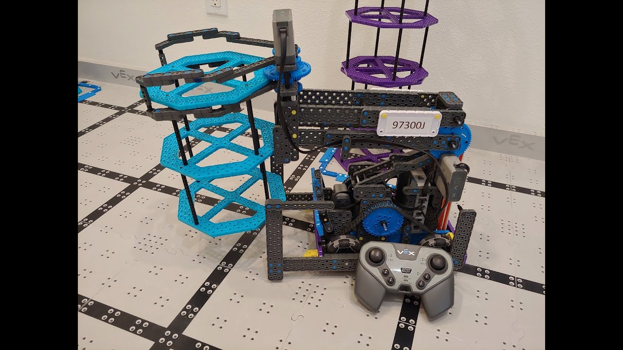 VEX IQ 97300J Rise Above Redshift Robot Reveal - YouTube