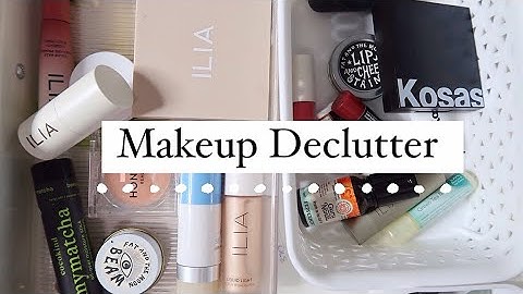 Makeup Declutter | Pt. 2 | Minimalism