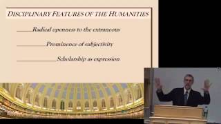 Finding Ourselves:  The Humanities as a Discipline, Inaugural Event of the New Humanities Center