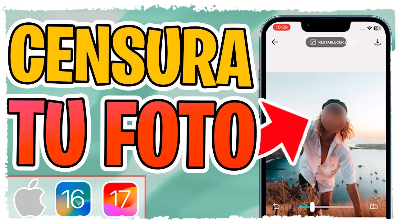 Como Censurar una Foto en iPhone YouTube