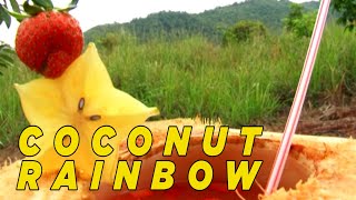 Coconut rainbow yang sangat nikmat | ALA CHEF
