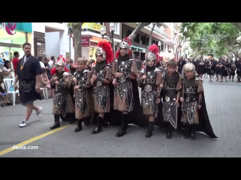 Desfile Infantil Moros y Cristianos Dénia 2015: Filà Deniers