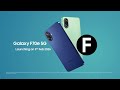 Meet the Galaxy F70e 5G 📱
