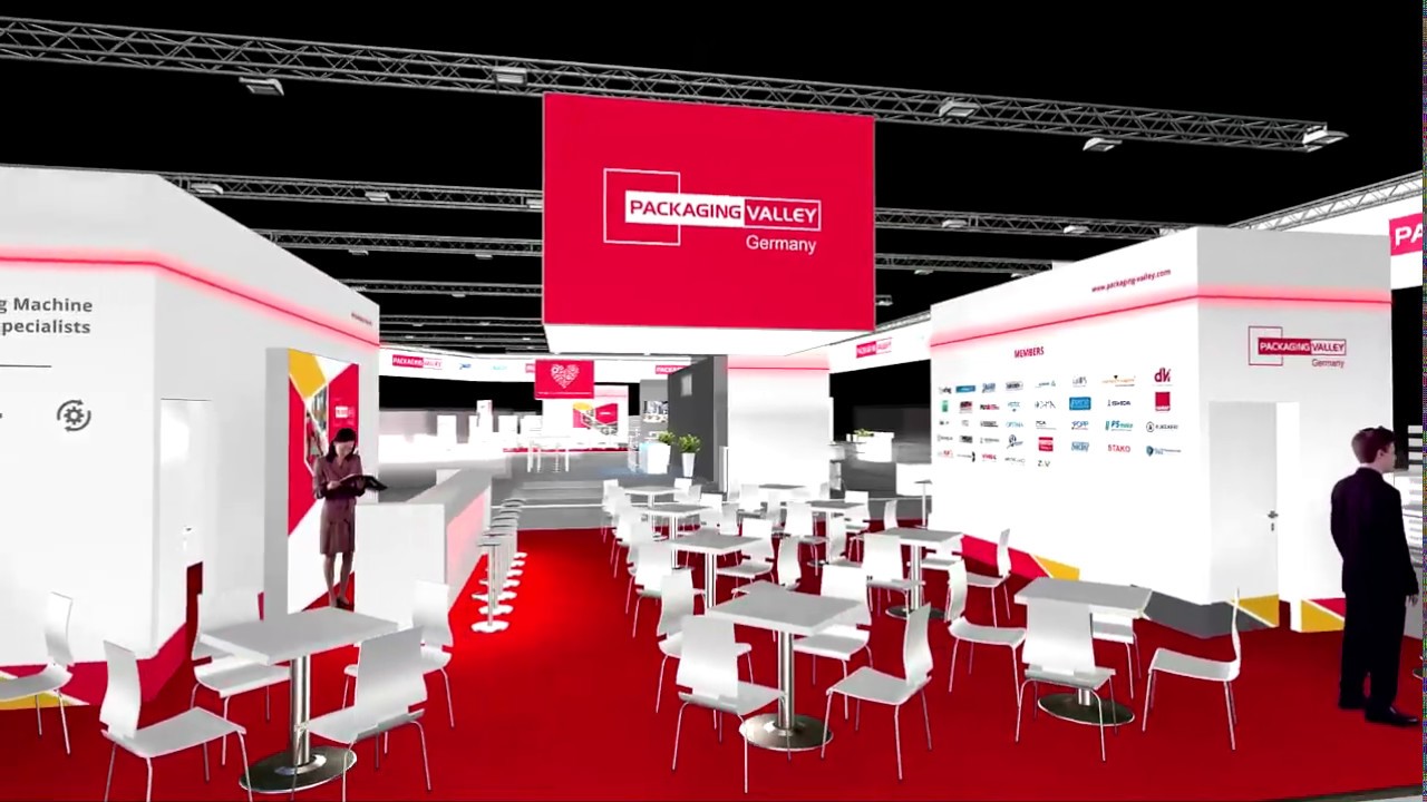360 Round Trip Of The Packaging Valley Joint Booth At Fachpack Youtube