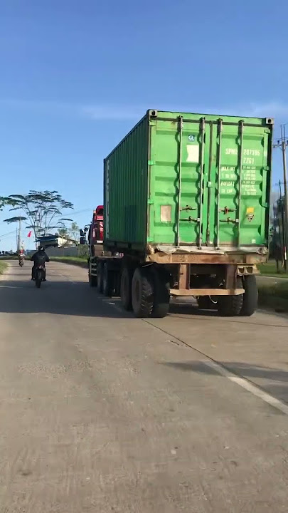 20 feet Continer🚛 #shortvideo #shorts #truck #trucks #container #video #youtube #trailer #udtrucks