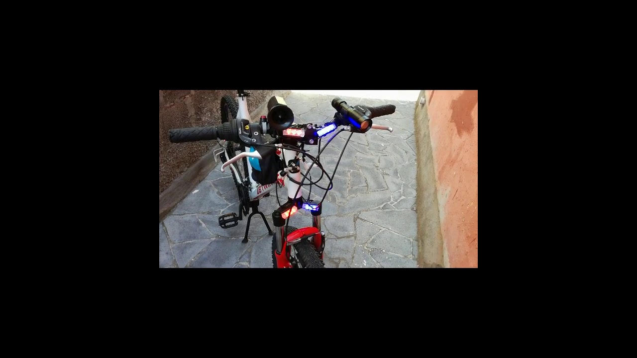 Luce Della Polizia A Spalla Rossa Blu A LED Con Clip Ricarica USB - Foto 5