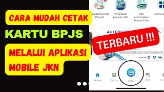 CARA CETAK KARTU BPJS KESEHATAN ONLINE MUDAH BANGET 2023 CARA CETAK KARTU BPJS KESEHATAN ONLINE MUDAH BANGET 2023