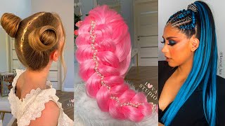 Amazing DIY Hairstyles Tutorial Compilation | Back To School Heatless Hairstyles 2020