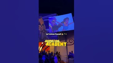 Animation Academy at Disneyland ✍🏼 #disney #disneyland #disneyparks #animationacademy #disneymagic