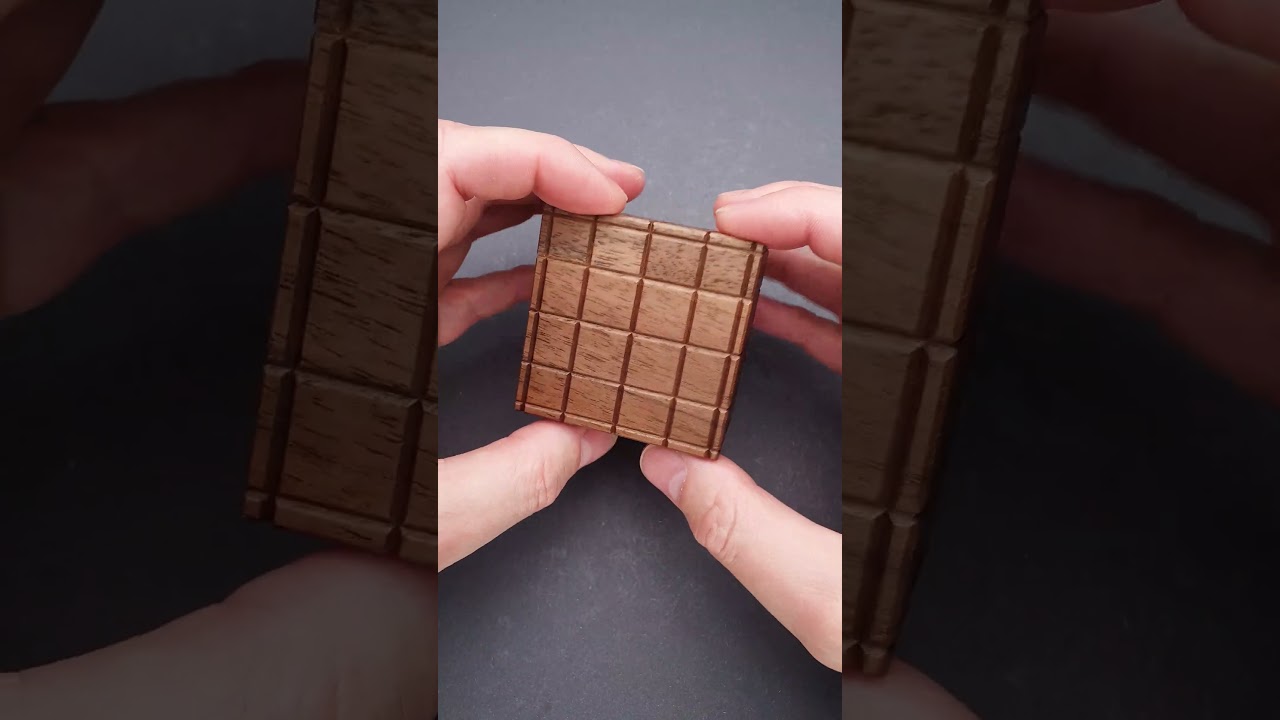 This puzzle box opens in one move 