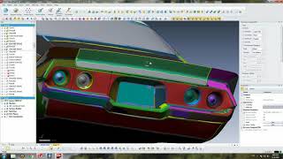 STL to Surface CAD - 1972 Camaro in Geomagic Design X (Part 8)