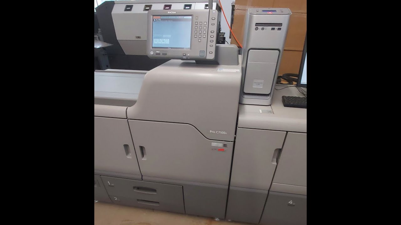 RICOH 7100x production video sample - YouTube