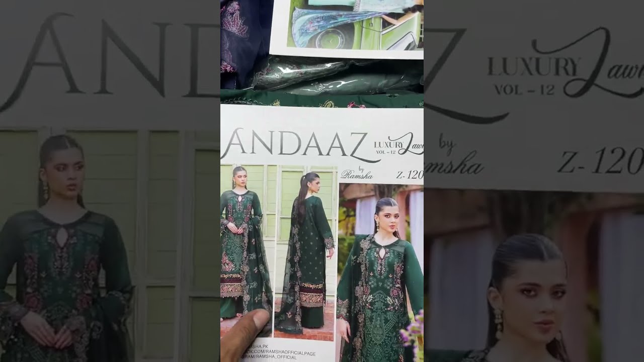 Ramsha andaaz lawn 2025