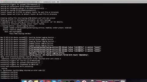 KLogPermitNonKernelFacility is currently not permitted OR Did you already set it via RainerScript
