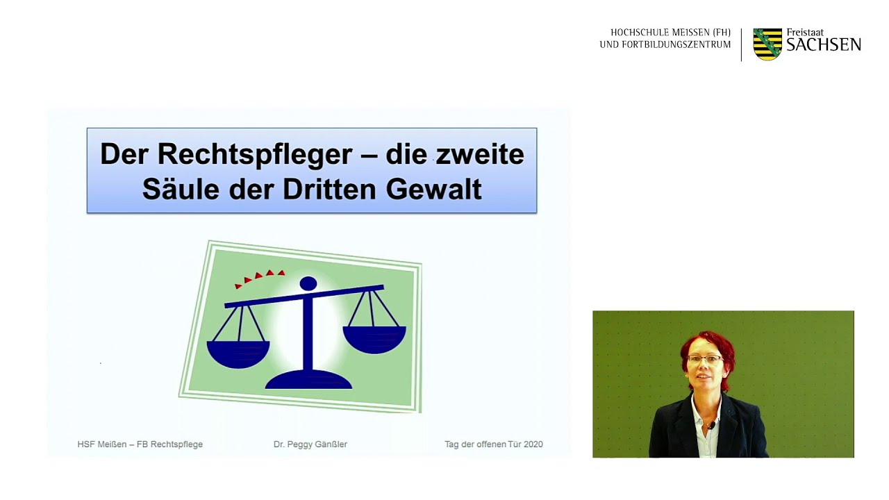 Rechtspflege studieren