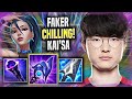 FAKER CHILLING WITH KAI'SA! - T1 Faker Plays Kai'sa MID vs Ahri! | Season 2022