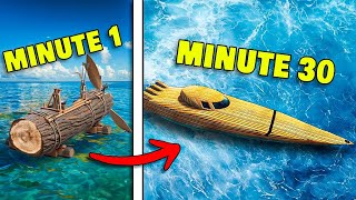 GTA 5 but my raft upgrades every 5 minutes