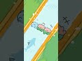 激流ウォータースライダー🐈💦 #じぇりねこ #Jellycat #ゆるキャラ #ショートアニメ #character #イラスト #Animation #shorts