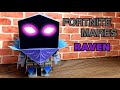 【フォートナイト】レイブンを作ってみた！ハロウィン限定フォートナイトメア ミニドール ペーパークラフト/FORTNITE Papercraft RAVEN