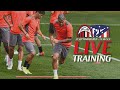 AC Milan v Atletico Madrid | Live training session | Champions League