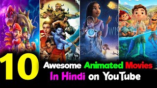 TOP 10 Animated Movies | Best cartoon movies in hindi
