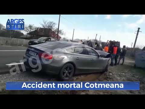 Accident Mortal La Cotmeana Youtube