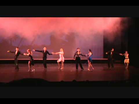 Latin Dance Formation Team in Chinese New Year - M...