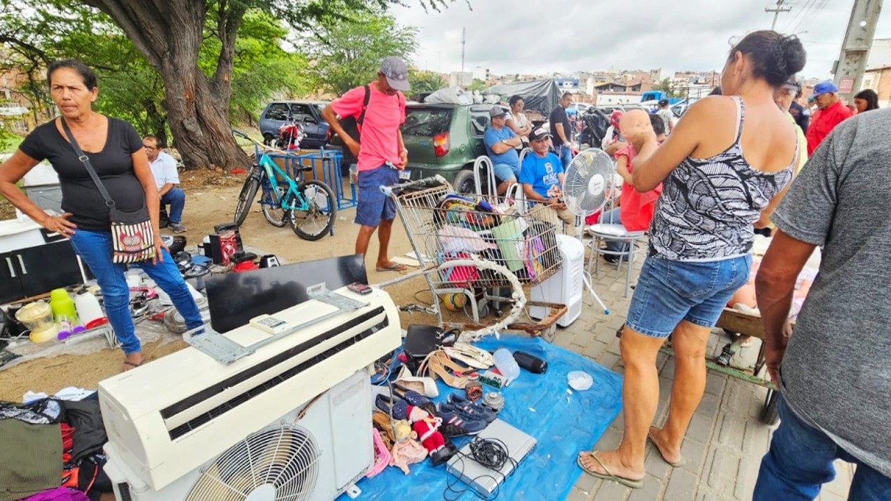 NA FEIRA DO ROLO TEM ATÉ AR CONDICIONADO