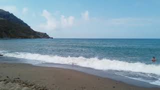 Пляж меганом июнь 2020, Релакс видео 4к Relax video, black sea, Crimea