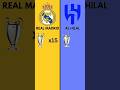 Real Madrid Vs Al Hilal All Trophies Shortsfeed Ronaldo Trending 