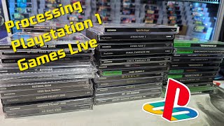 Processing Playstation games Live from the Basement (with commentary)