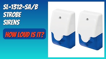 REVIEW (2025): SL-1312-SA/B Strobe Sirens. Features