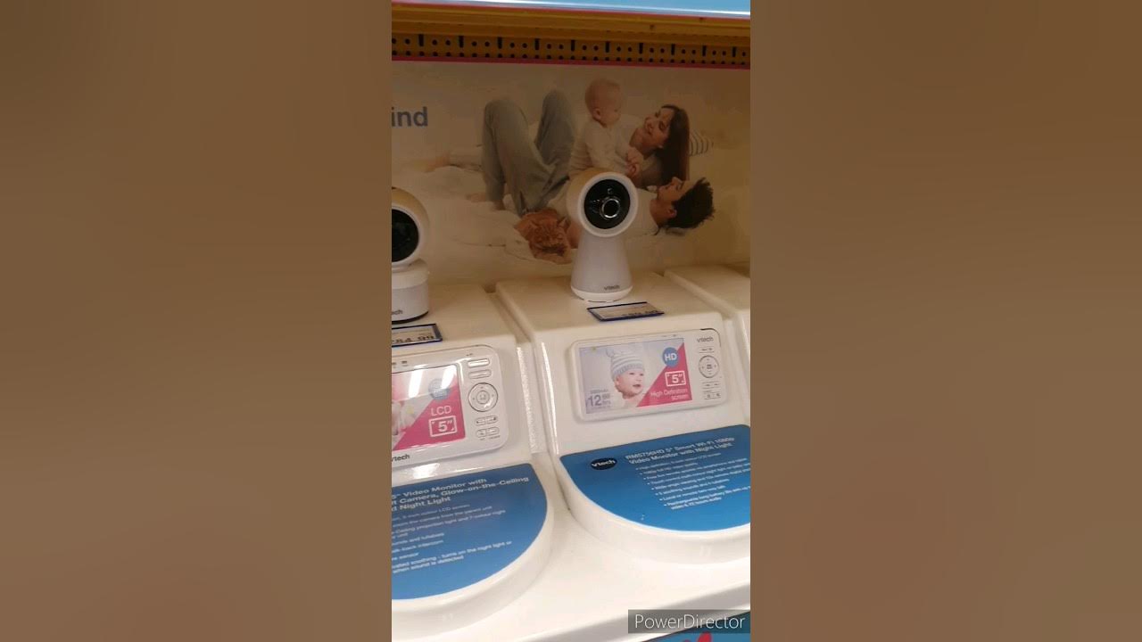 Vtech Baby video monitor with night Light available in Smyth toys🥰😍 